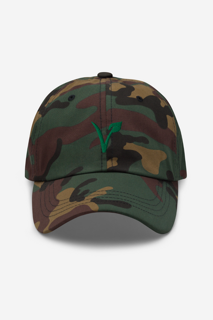 V Leaf Dad hat - Embroidery
