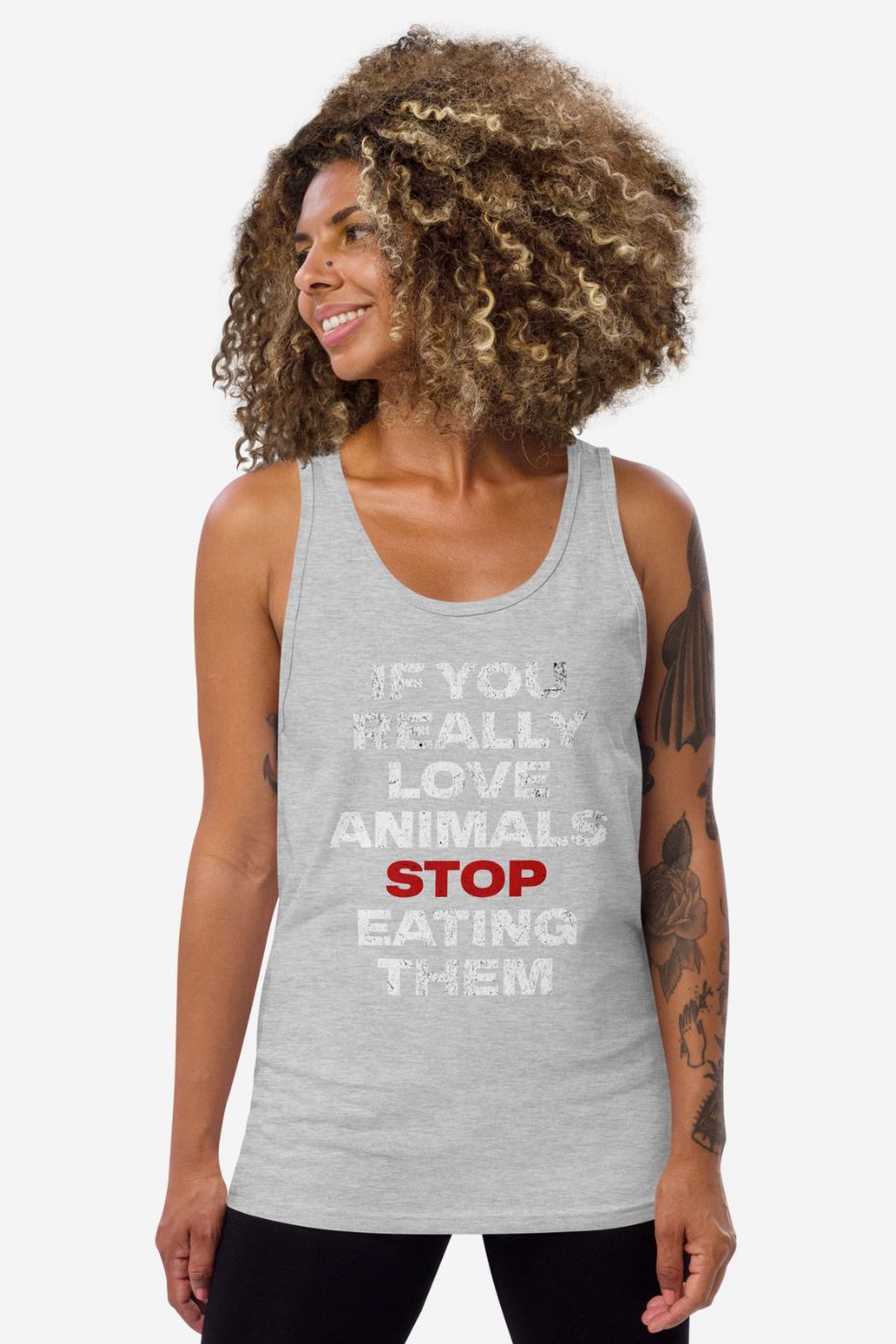 If You Really Love Animals - Unisex Tank Top