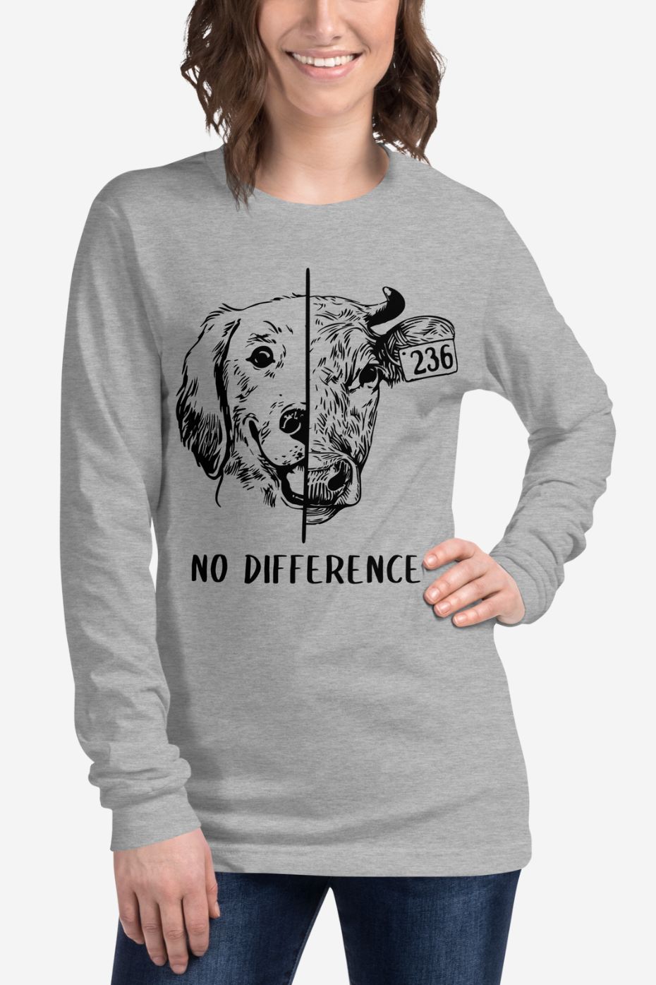 No Difference - Unisex Long Sleeve Tee