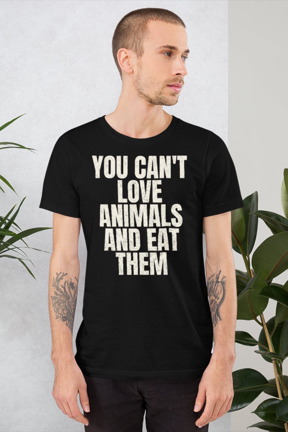 You Can't Love and Eat Them Unisex t-shirt
