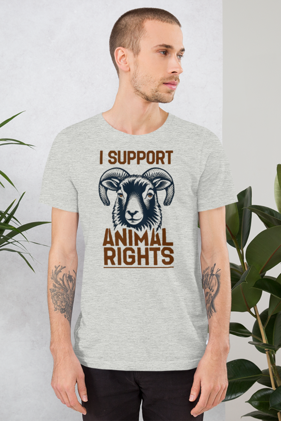 Support Animal Rights Unisex t-shirt