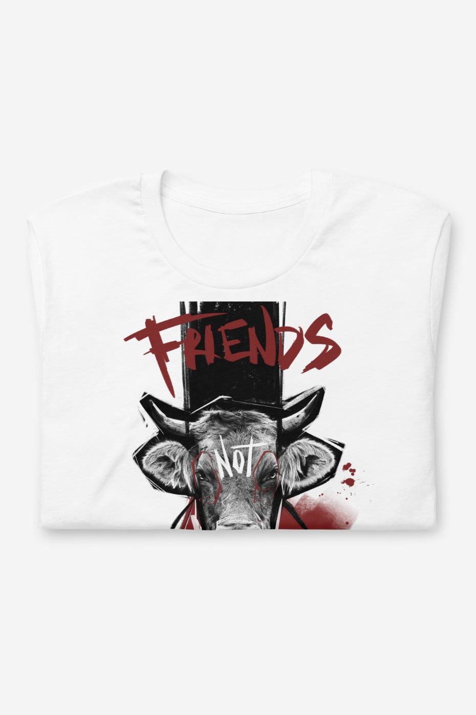 Friends Not Food Unisex t-shirt