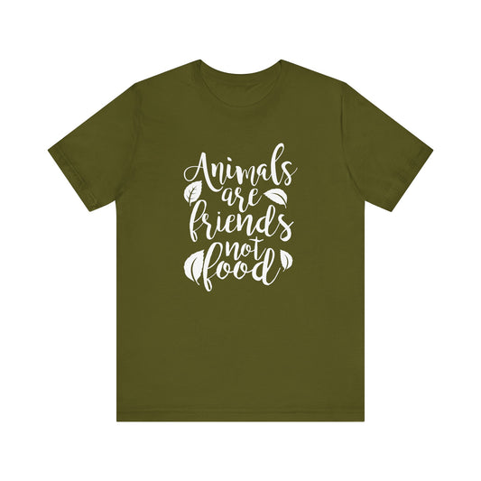 Animals Are Friends Unisex Short Sleeve Tee