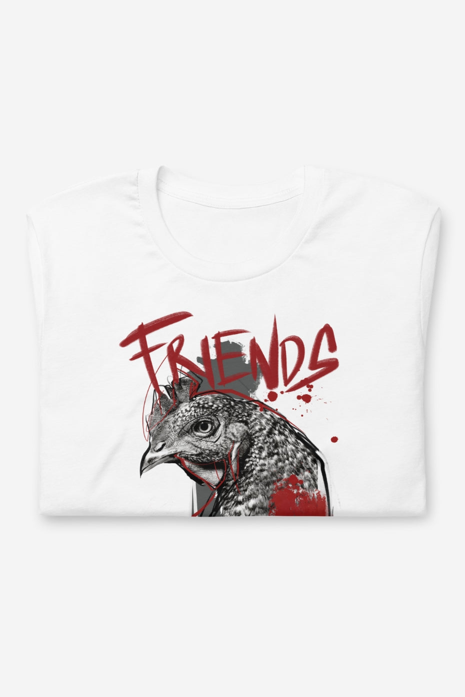 Friends Not Food Unisex t-shirt