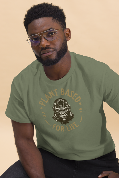 Plant Based For Life Men's classic tee