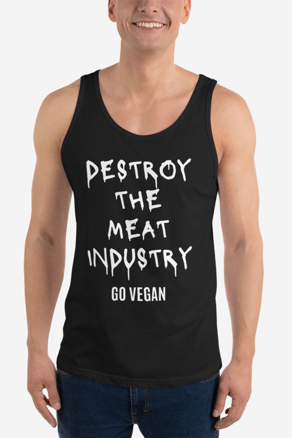 Destroy The Meat Industry - Unisex Tank Top
