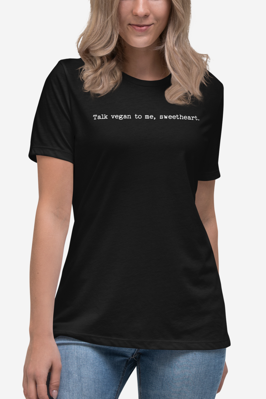 Talk Vegan to Me Women's Relaxed T-Shirt
