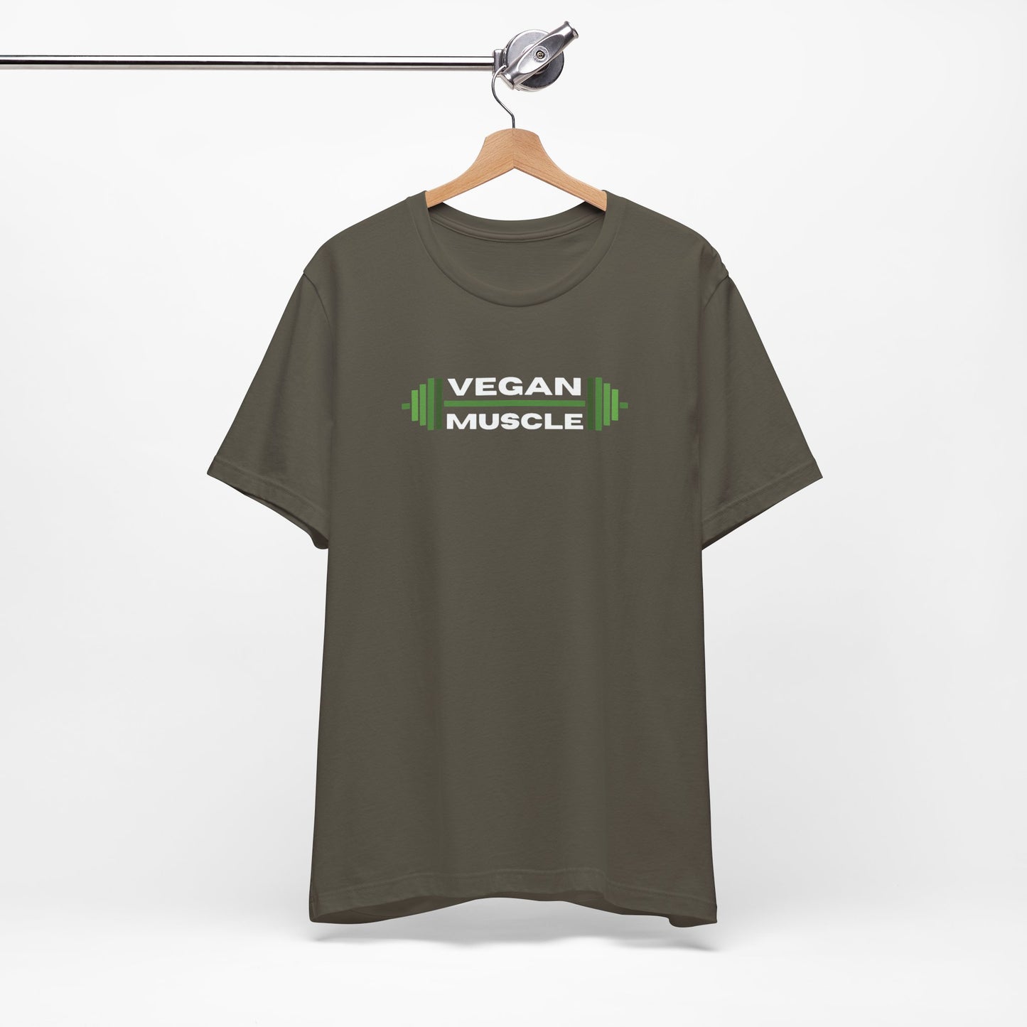 Vegan Muscle Unisex Jersey Short Sleeve Tee