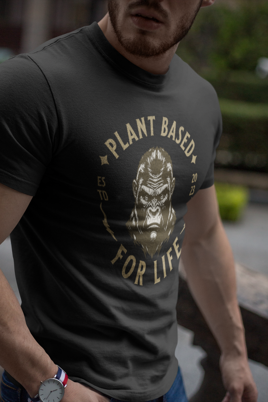 Plant Based For Life Unisex Basic T-Shirt