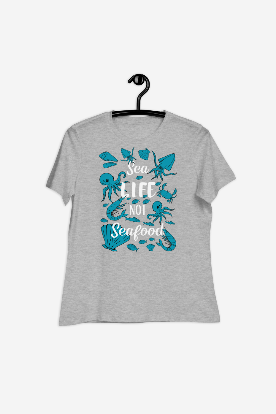 Sea Life Not Seafood Women's Relaxed T-Shirt