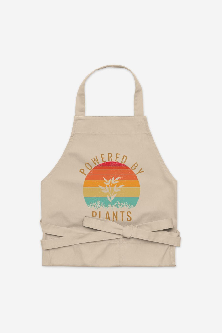 Powered By Plants - Organic cotton apron