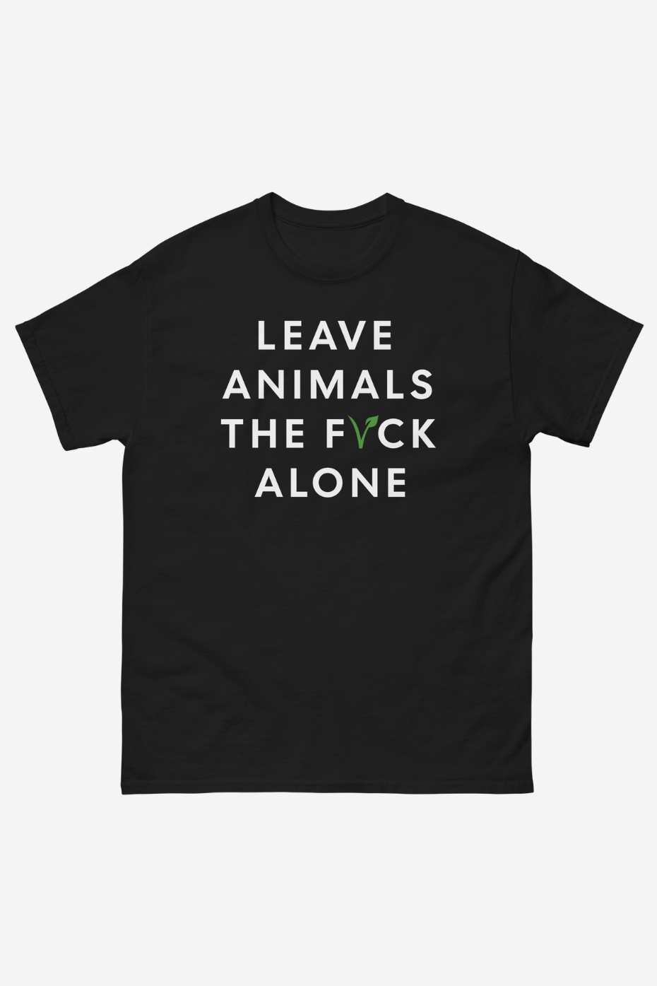 Leave Animals Alone Men's classic tee