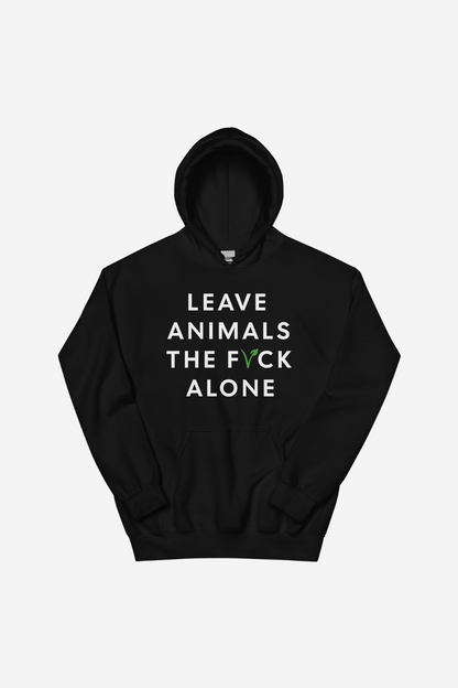 Leave Animals Alone Unisex Hoodie