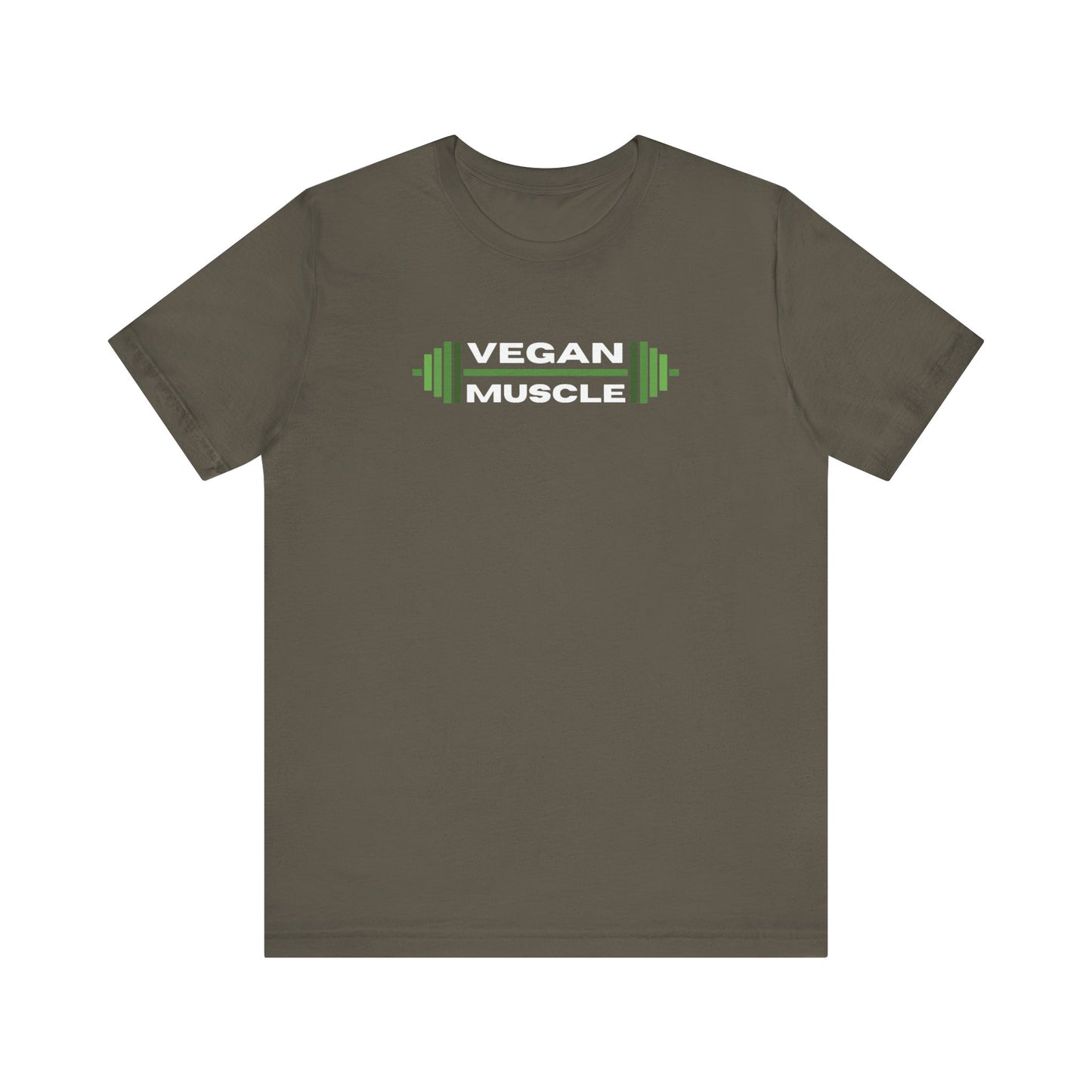 Vegan Muscle Unisex Jersey Short Sleeve Tee