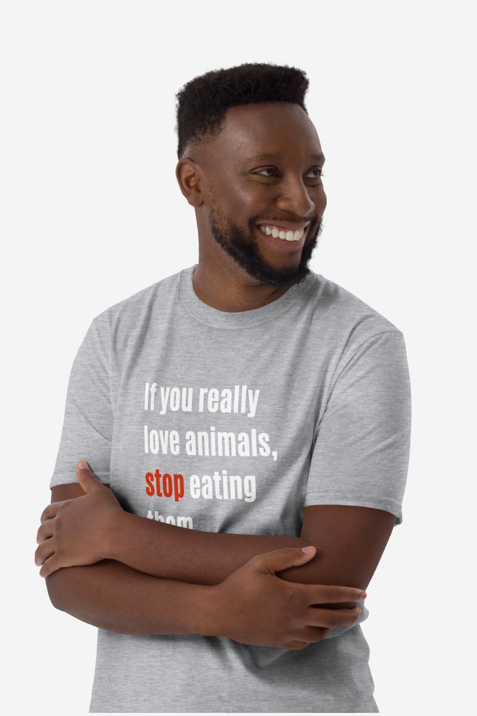 Stop Eating Them - Short-Sleeve Unisex T-Shirt