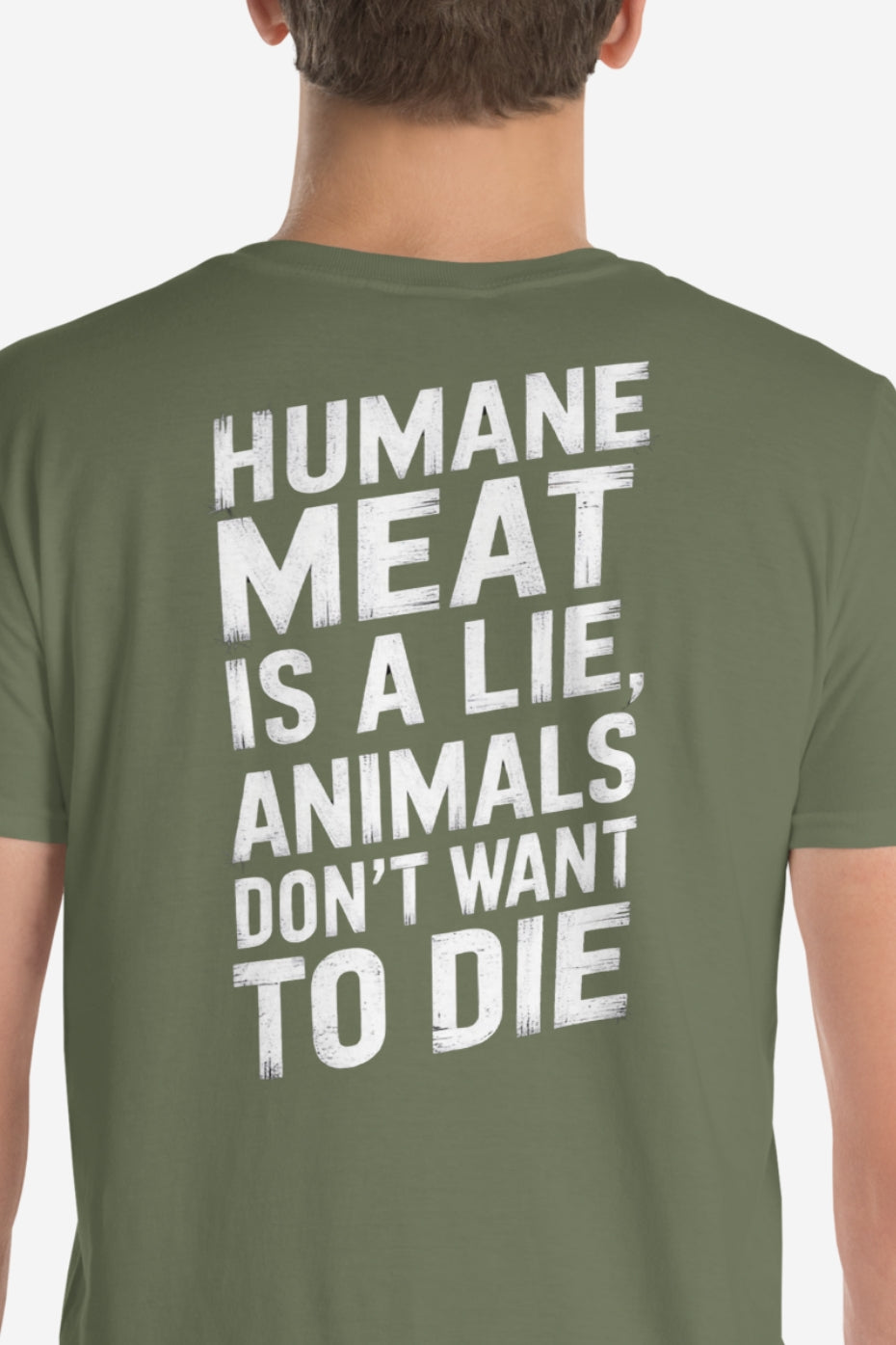 Humane Meat Is A Lie Unisex T-Shirt