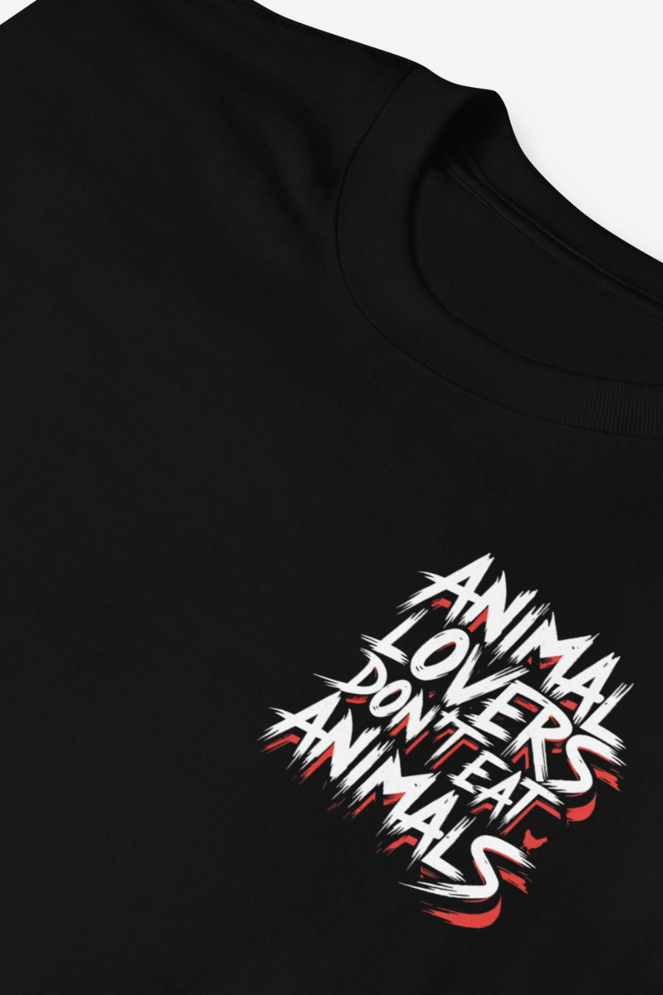 Animal Lovers Don't Eat Animals Unisex T-Shirt