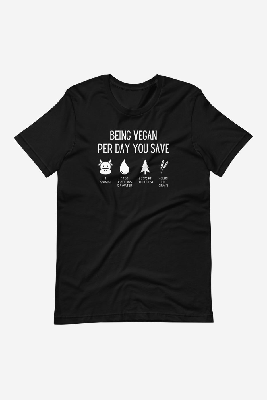 Being Vegan You Save Unisex t-shirt