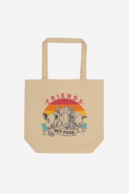 Friends Not Food - Eco Tote Bag