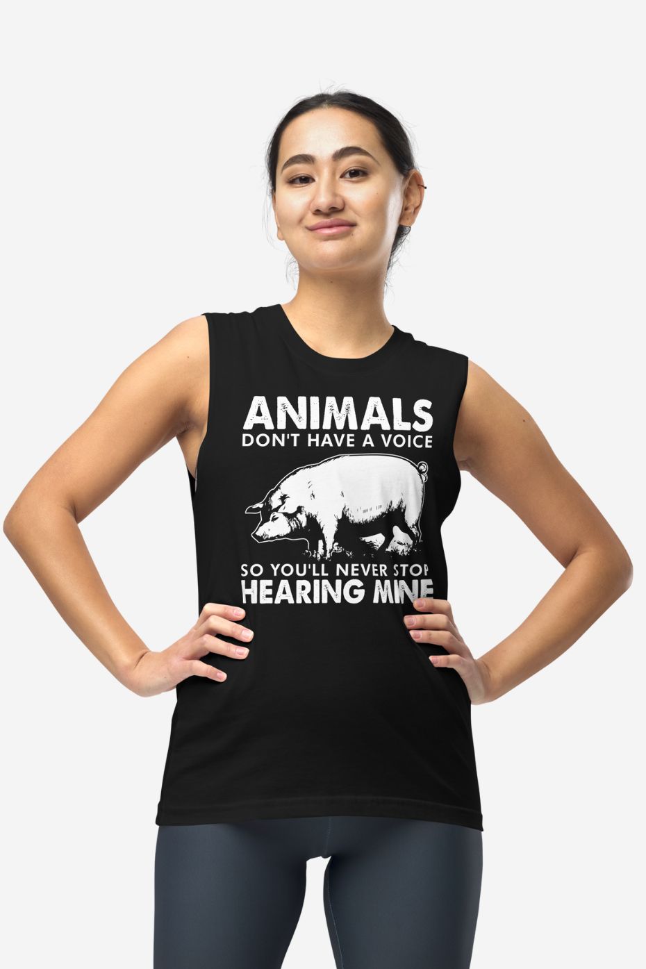 For the Voiceless - Unisex Muscle Shirt