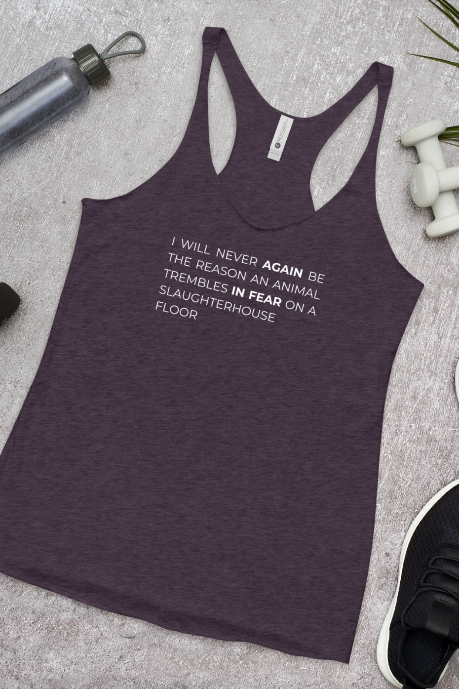 I Will Never Again Women's Racerback Tank