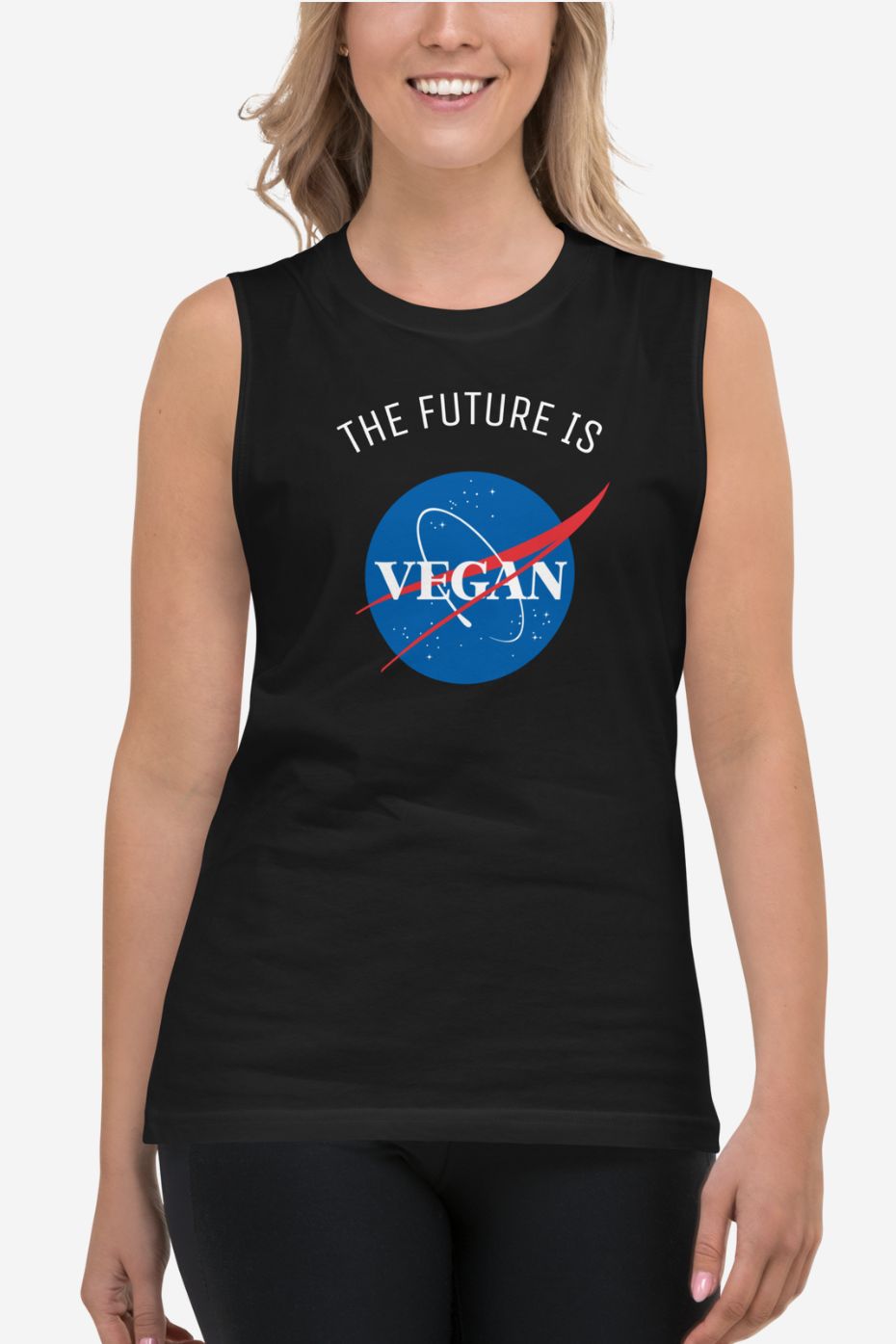The Future is Vegan - Unisex Muscle Shirt