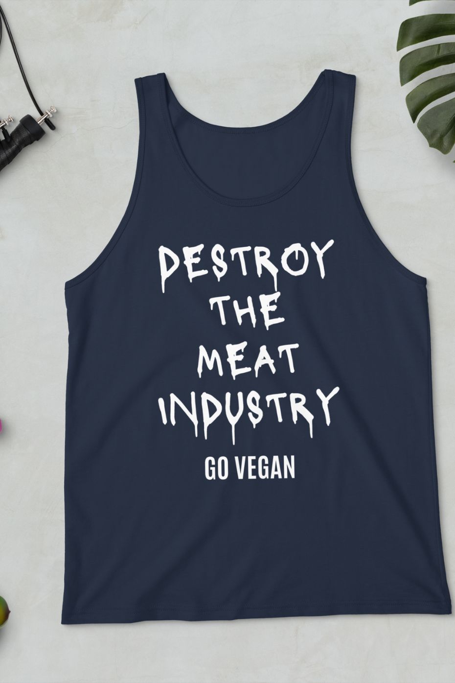 Destroy The Meat Industry - Unisex Tank Top