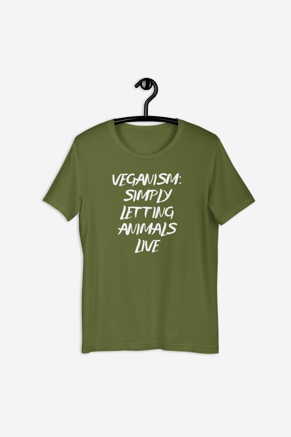 Letting Animals Live Unisex t-shirt