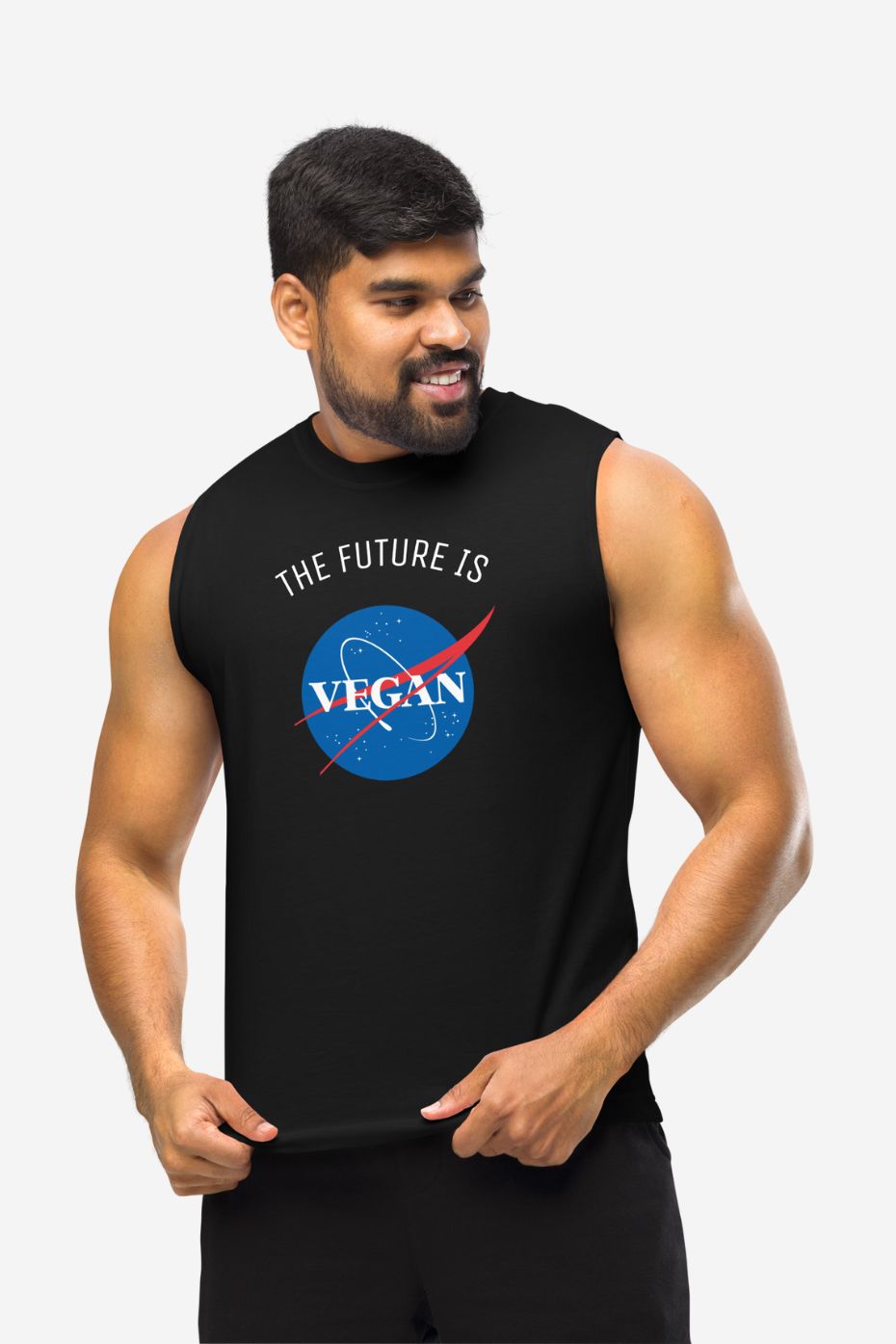 The Future is Vegan - Unisex Muscle Shirt
