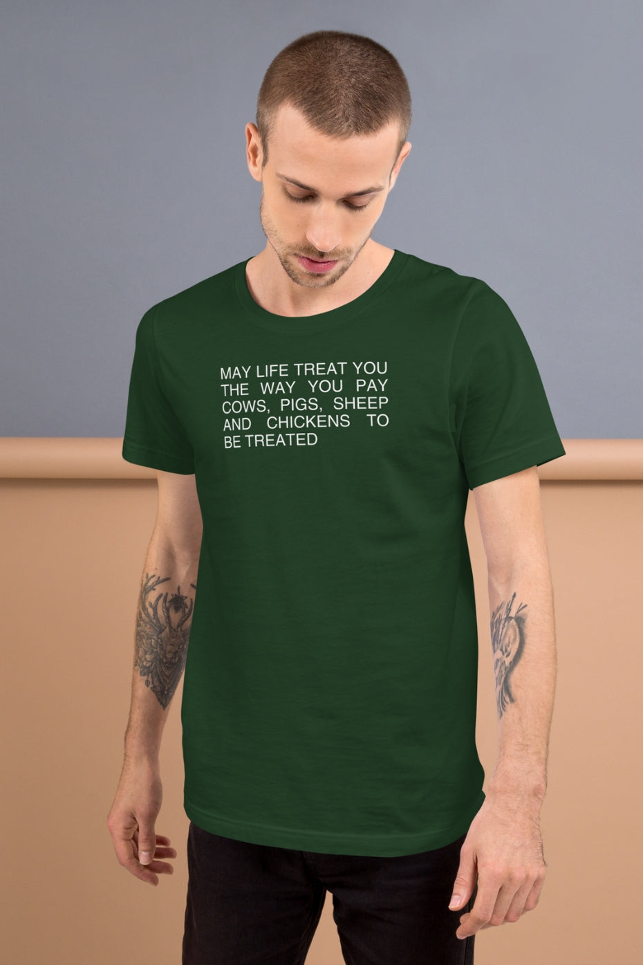 May Life Treat You The Same Way Unisex T-Shirt