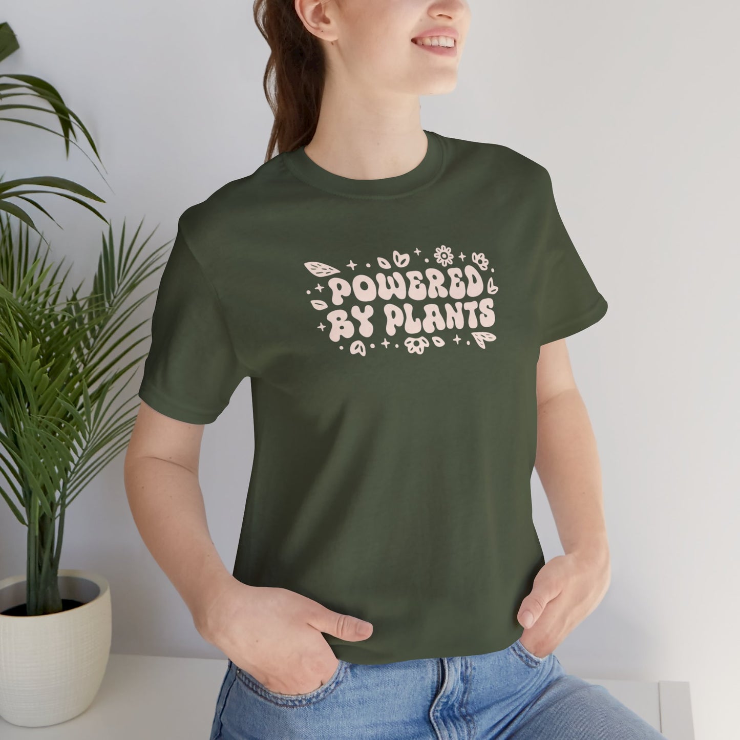 Powered By Plants Unisex Short Sleeve Tee