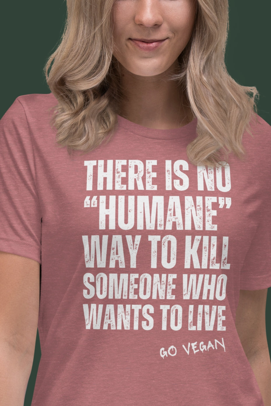 There Is No Humane Women's Relaxed T-Shirt