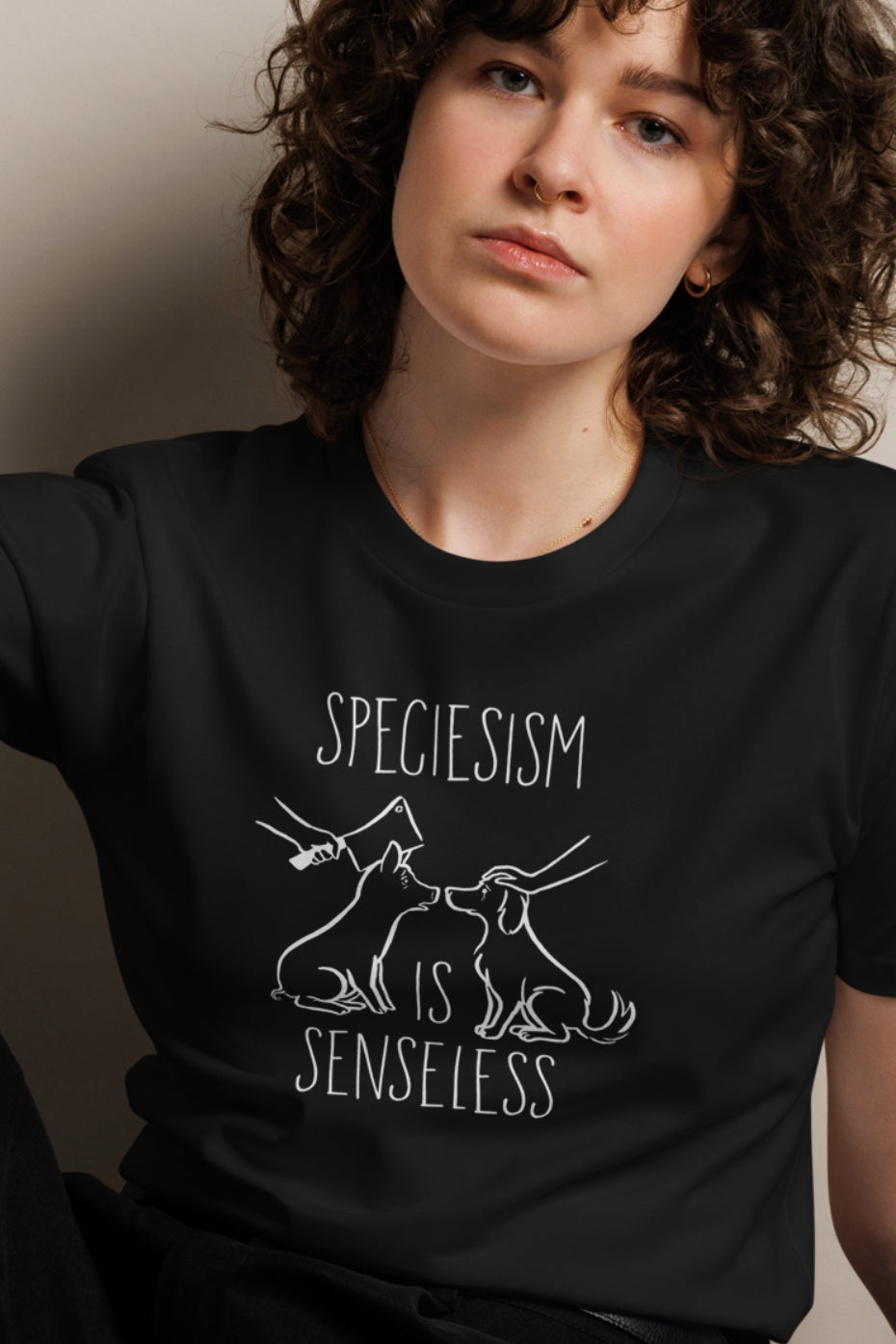 Speciesism is senseless Unisex T-Shirt