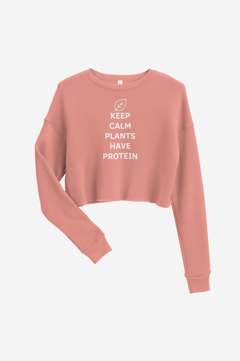 Keep Calm Crop Sweatshirt