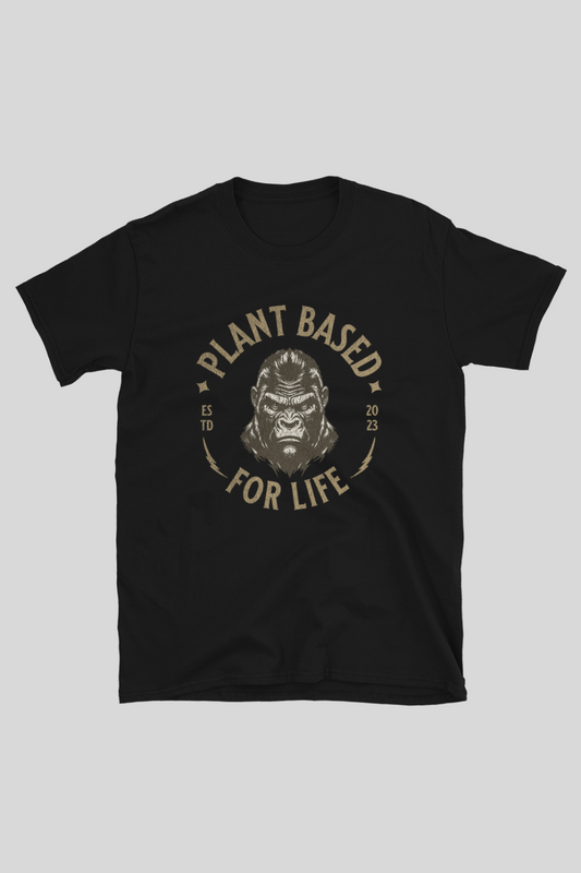 Plant Based For Life Unisex Basic Softstyle T-Shirt