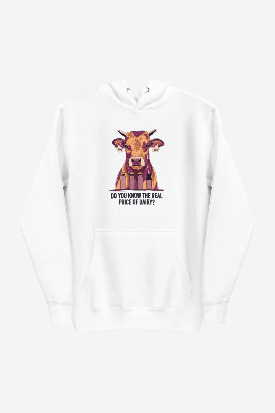 The Real Price of Dairy Unisex Hoodie