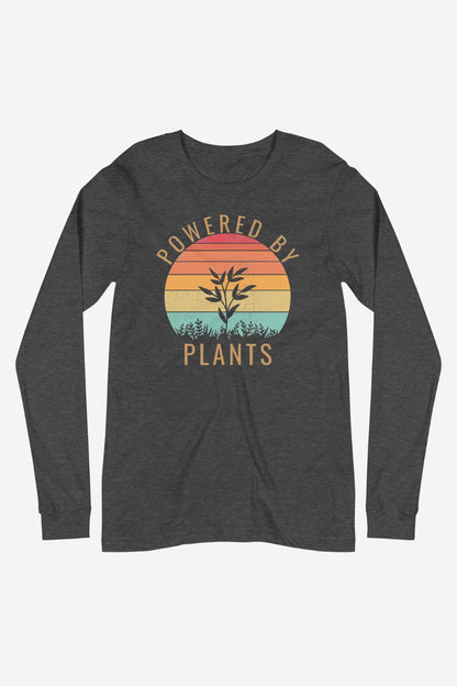 Powered By Plants - Unisex Long Sleeve Tee