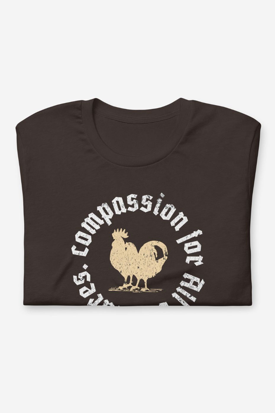 Compassion For All Creatures - Unisex vegan t-shirt