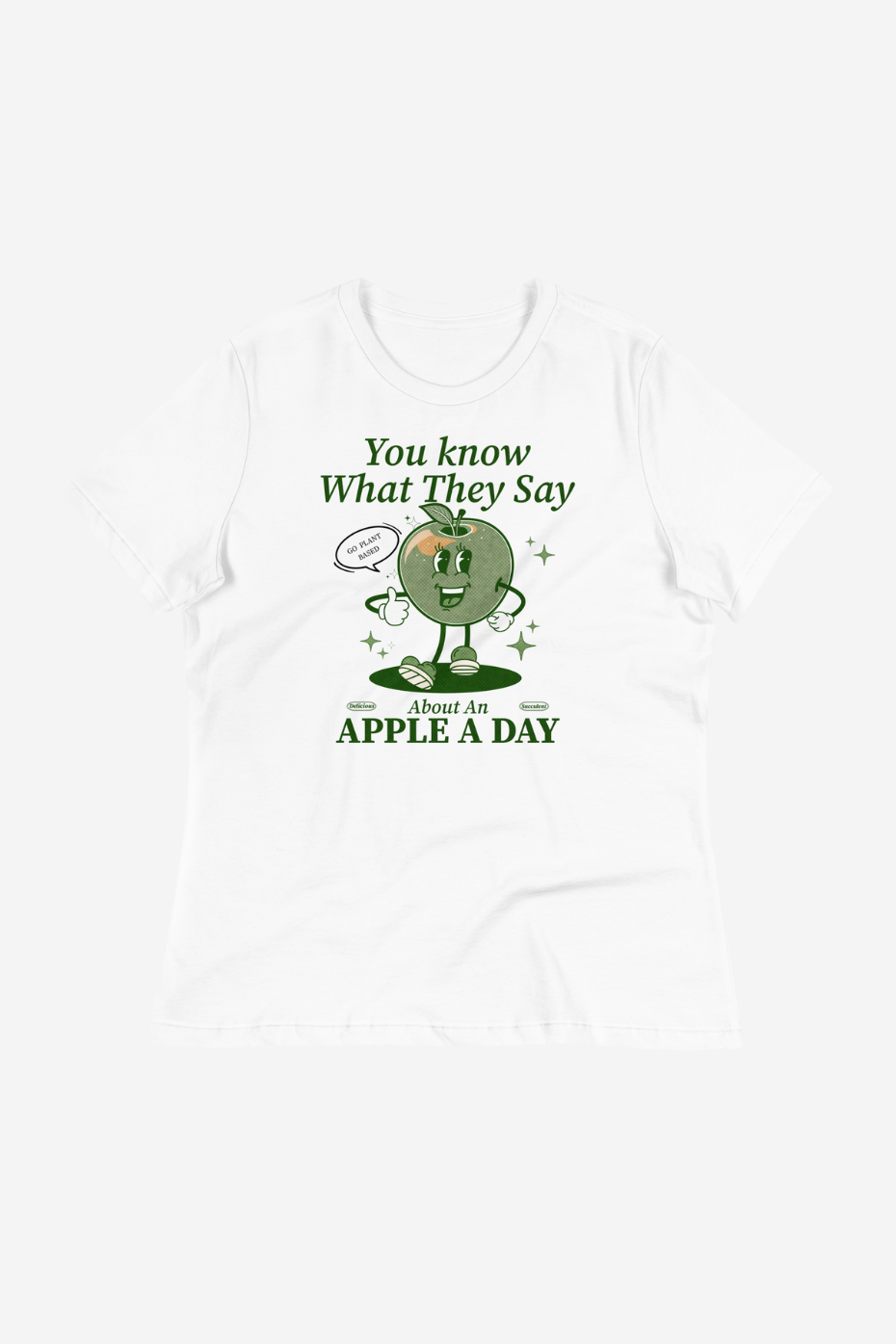 An Apple a Day Women's Relaxed T-Shirt