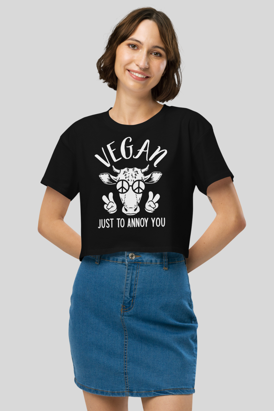Just To Annoy You - Women’s crop top