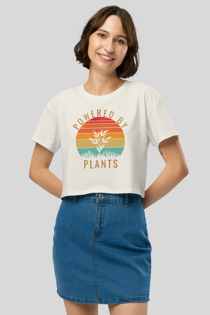 Powered By Plants - Women’s crop top