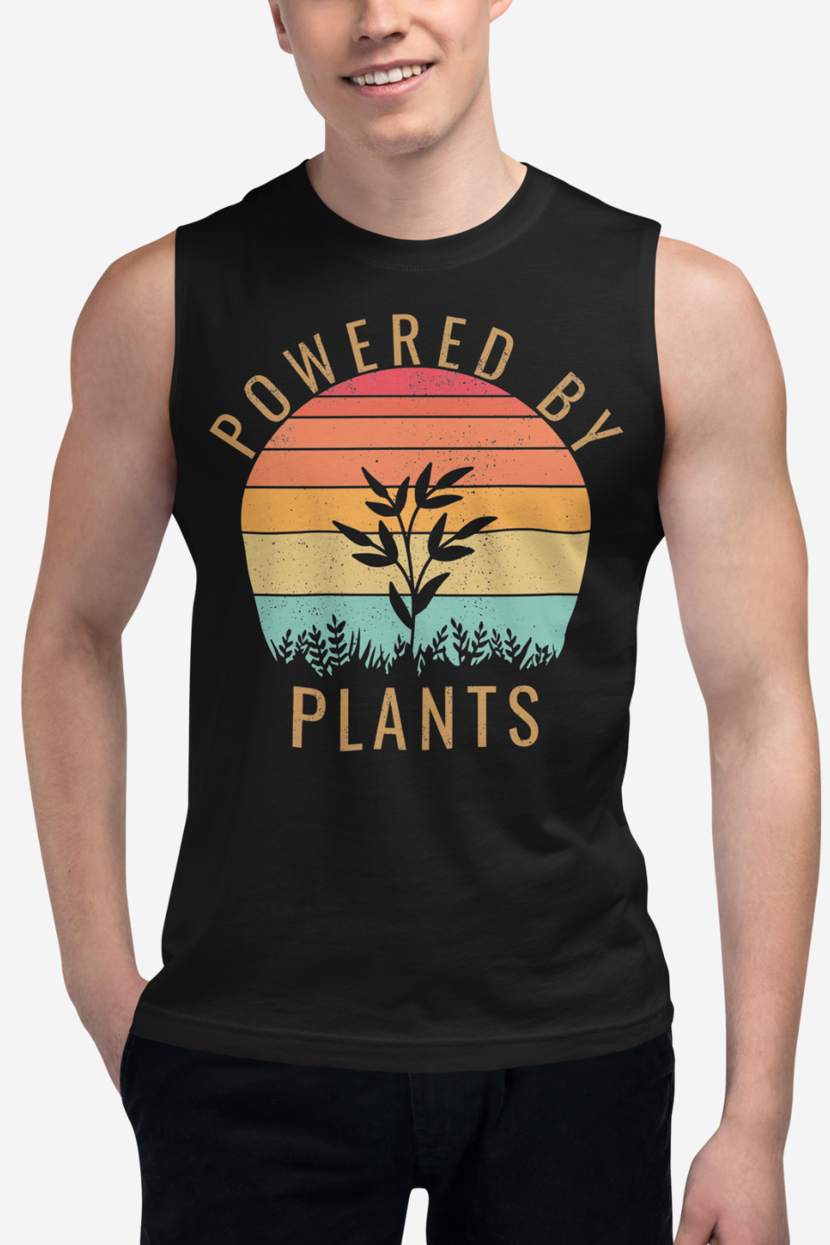 Powered by Plants Muscle Shirt
