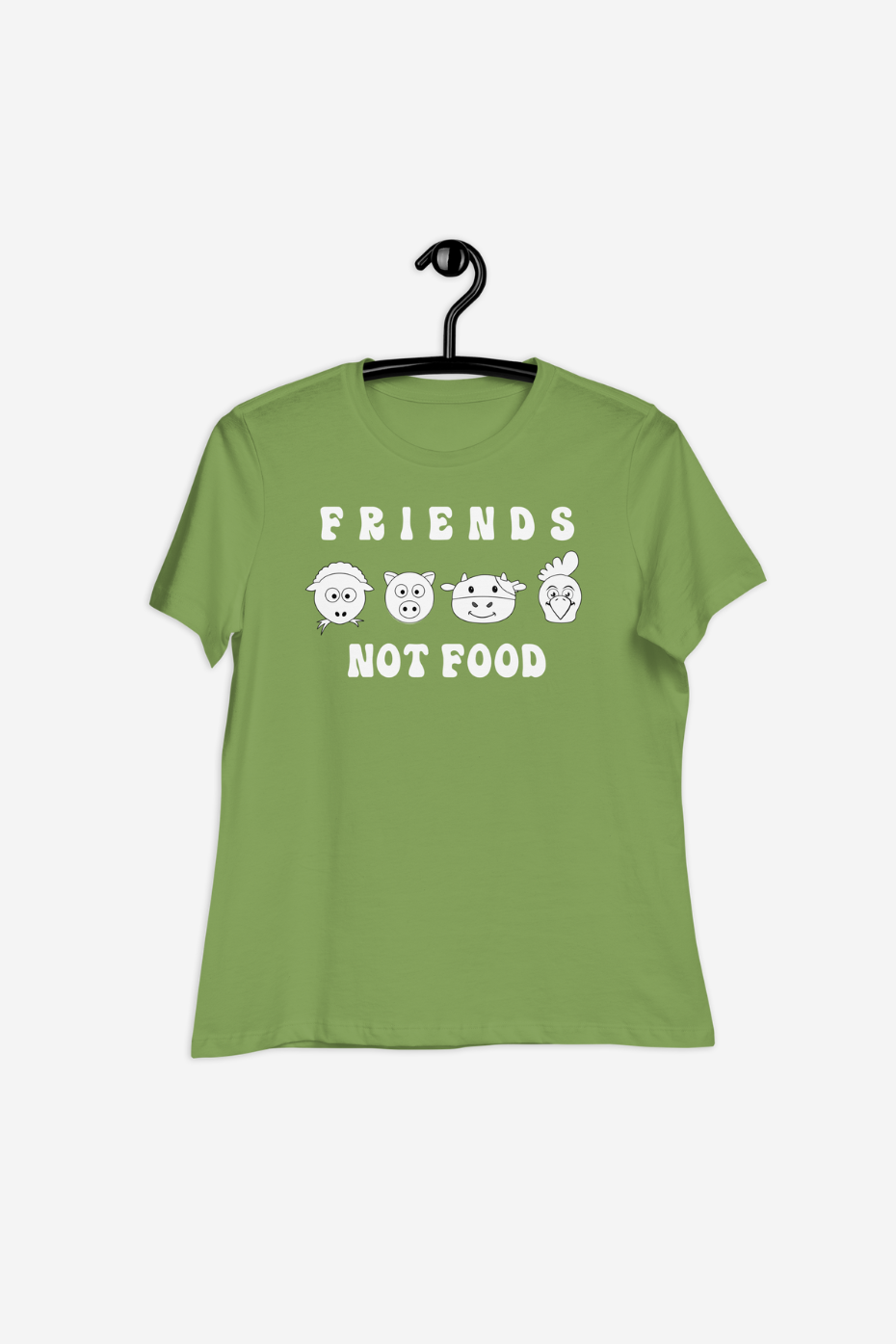 Friends Not Food Women's Relaxed T-Shirt
