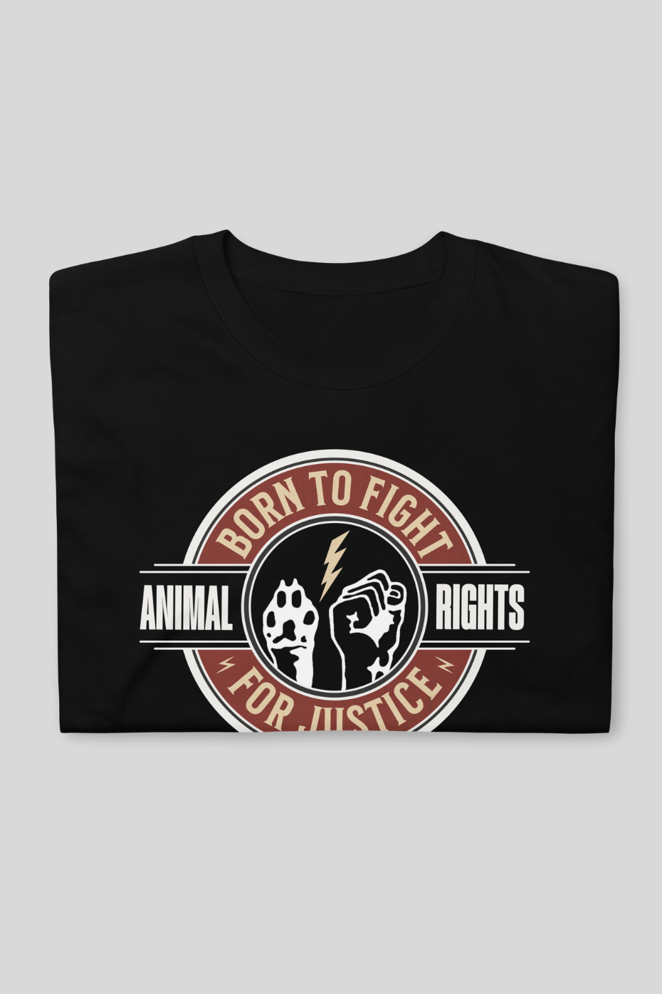 Born to Fight For Justice Unisex Basic T-Shirt