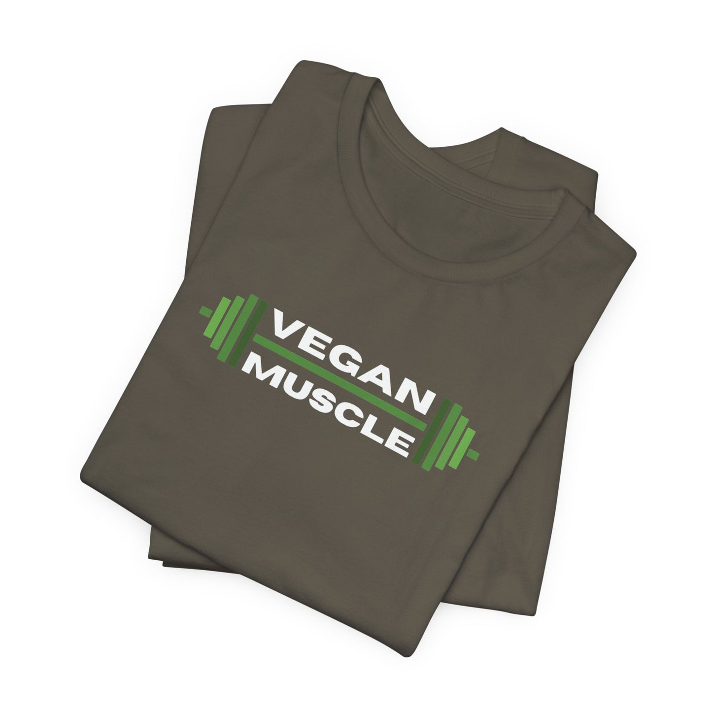 Vegan Muscle Unisex Jersey Short Sleeve Tee