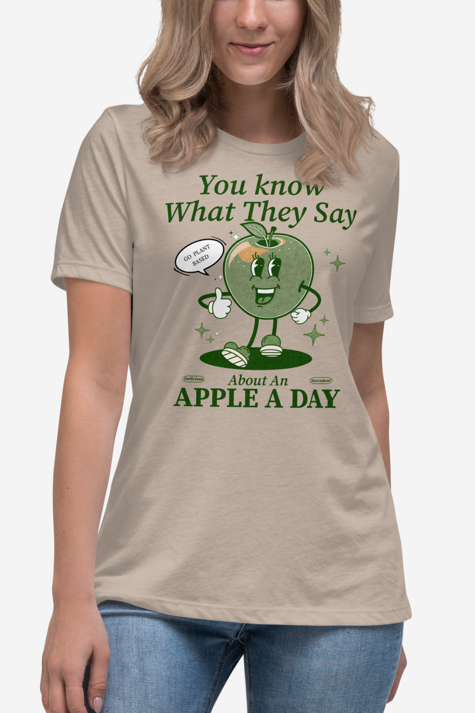An Apple a Day Women's Relaxed T-Shirt