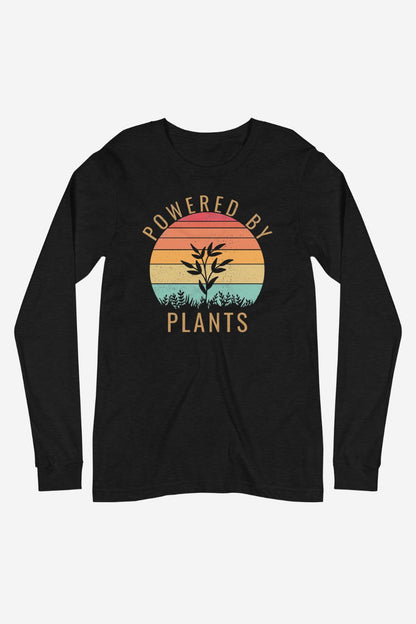 Powered By Plants - Unisex Long Sleeve Tee