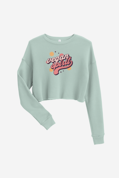 Vegan Spirit Crop Sweatshirt