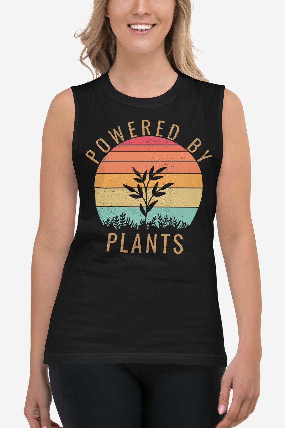 Powered by Plants Muscle Shirt