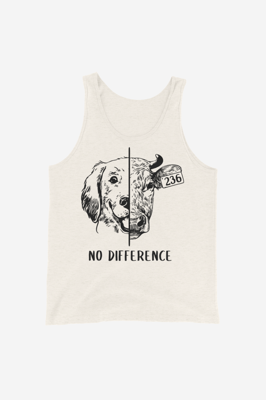No Difference Unisex Tank Top